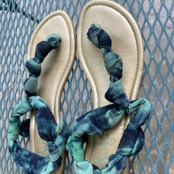 Seychelles tye dye  sandals - Picture 4 of 11